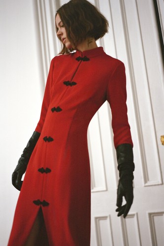 Zara red chinese - red, toggle