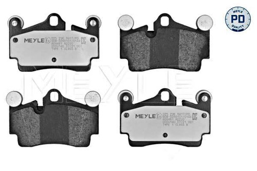 Meyle rear disc - meyle, pad