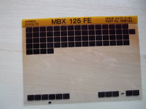 Genuine used honda mbx125 - used,