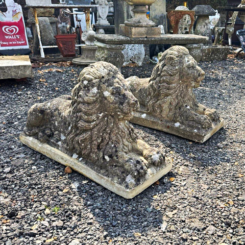Lovely pair weathered - of,