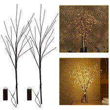 50 LED Branch Twig Lights Tree