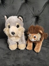 WILD REPUBLIC 12" GREY HUSKY PUPPY DOG WOLF SOFT TOY PLUSH WILDLIFE