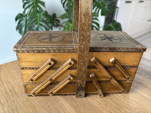 Vintage wooden cantilever - vintage,