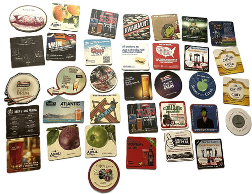Bundle beer mats - beer, cider
