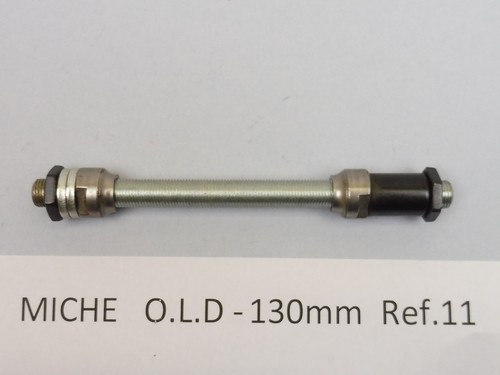 Miche rear hub axle 130mm - miche,