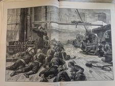 ILN ILLUSTRATED LONDON NEWS - AFGHAN & KAFFIR WAR Thames Disaster  JUL -DEC 1878