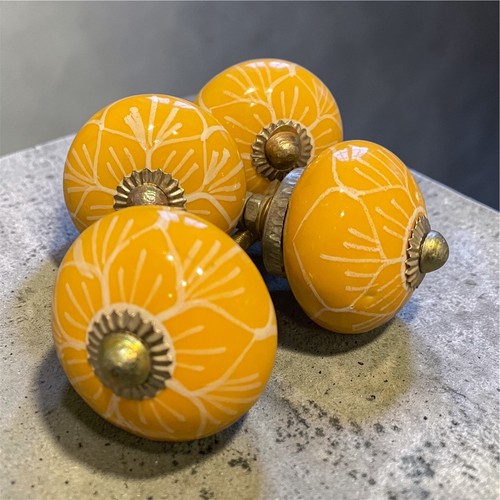Set yellow ceramic - set, of