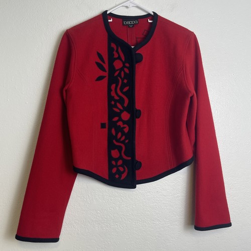 Beppa boiled wool jacket - boiled,
