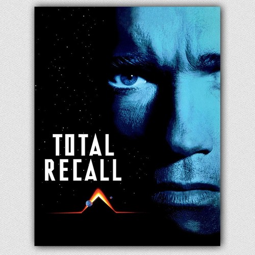 Total recall 1990 sign metal - recall,