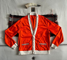 Levi's LVC Jacket XL 50s Rockabilly Cardigan Orange Yosuke Coat New BNWOT Rare