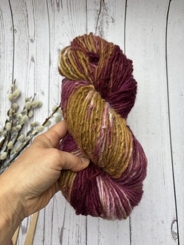 120g hand spun dyed super - hand,