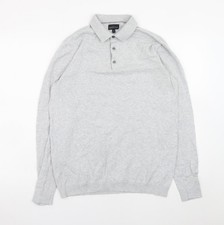 Next Men’s Grey Cotton Blend