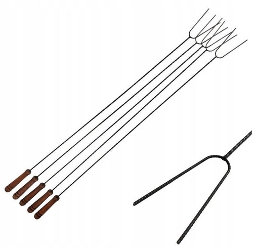 Fire pit sausage stick 100cm - fire,