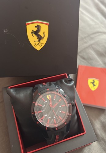 Vintage ferrari black - vintage, red