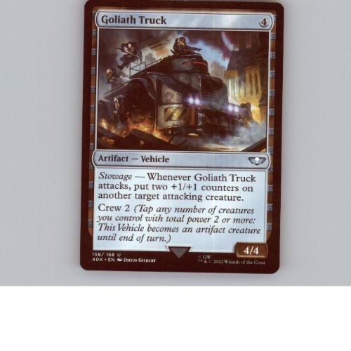 Mtg goliath truck free - -,