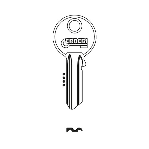 U4d key blank universal - x,