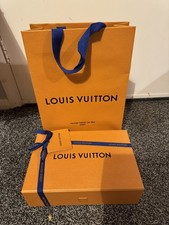 LV Louis Vuitton small Empty Gift Box & carrier bag size 27/18/8cm