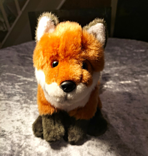 Living nature red fox - red,