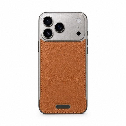 Leather case for iphone pro - leather,