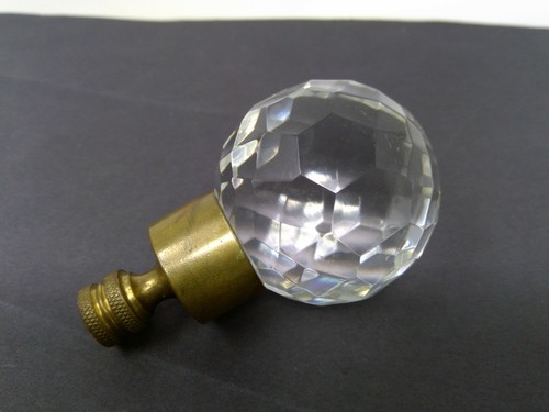 Vintage large glass prism - vintage,