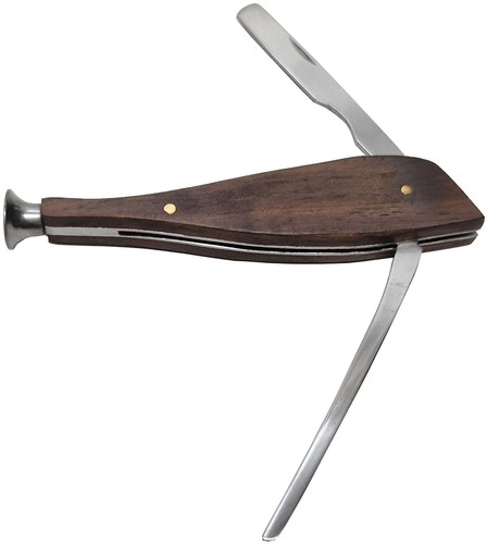 Stainless steel and wood - stainless,