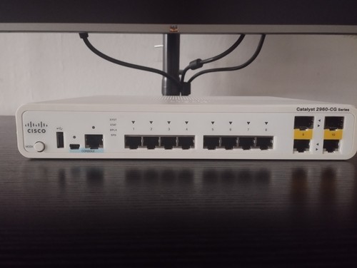 Cisco c2960cg 8tc managed - ws-c2960cg-8tc-l,