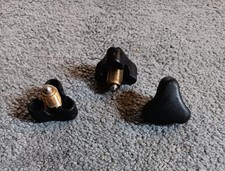 3 x Invacare Mirage Arm Rest Screw powerchair armrest bracket bolt knob power