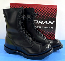 NIB 10 D MENS CORCORAN 10" ORIGINAL UNLINED JUMP BOOTS 1500 BLACK