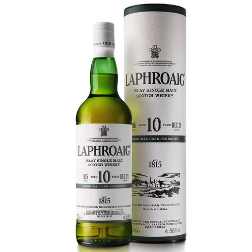 Laphroaig year old cask - 10,