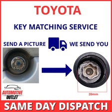 LOCKING WHEEL NUT KEY FOR TOYOTA COROLLA SECURITY MASTER SERVICE BOLT MATCHING