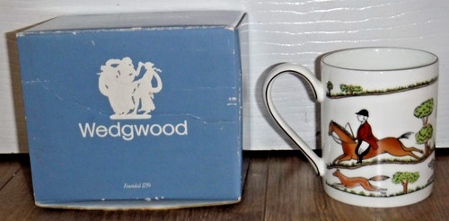 Wedgwood hunting scenes - wedgwood, bone