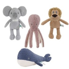 Dog Toy Tufflove Soft Luxury Plush Animal Design Interactive Squeaker Puppy Play