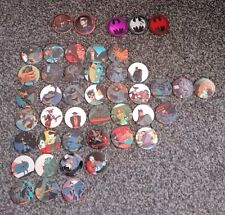 Batman Pogs With 3 Salmmers Incomplete 