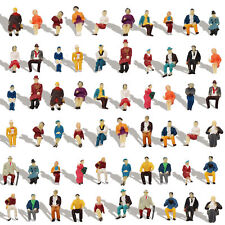 50x Mixed Painted Model Trains