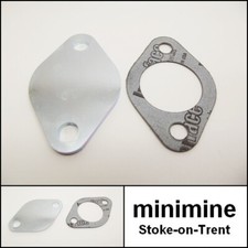 Classic Mini Breather Blanking Plate & Gasket For Clutch Housing 12G2619BL