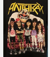 Vintage 1990s Anthrax Black
