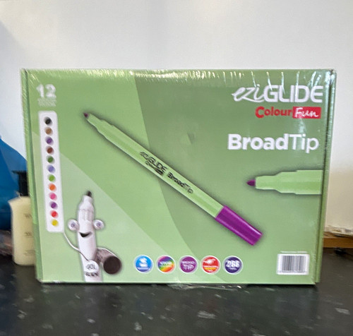 Eziglide colouring pens broad - pens,
