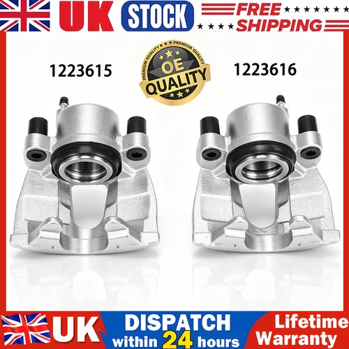 Pair front brake calipers - front,