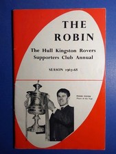 THE ROBIN The Hull K.R Supporters Club Annual 1967-68
