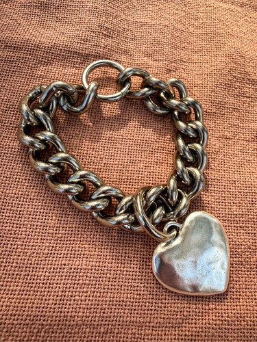 Silver chunky curb chain - chunky,