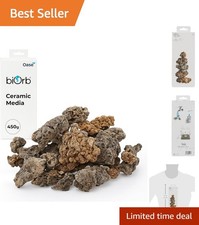 Inert and Porous Ceramic Granules for Effective Aquarium Biological Filtration