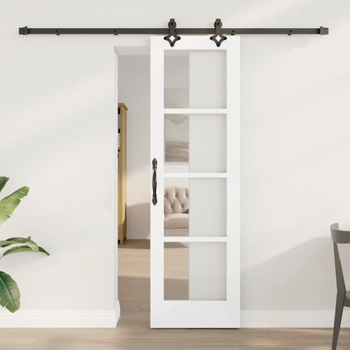 Walplus white sliding glass - walplus,