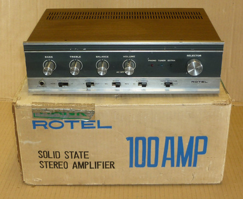 Rotel 100amp stereo integrated - 100amp,