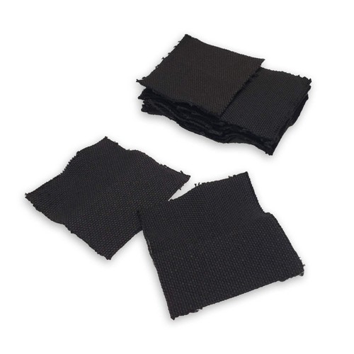 Charcloth squares primitive - charcloth,