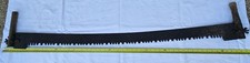 Large Vintage Two Handed Crosscut Log Saw - Approximate Size 53" (135cm)