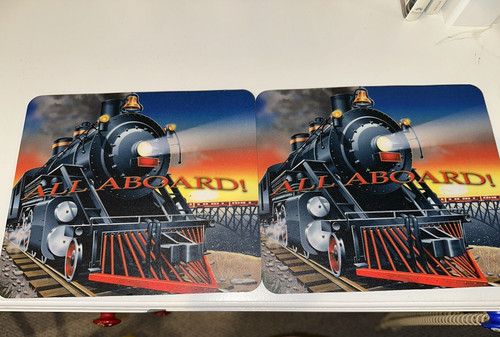 Set steam train mouse - of,
