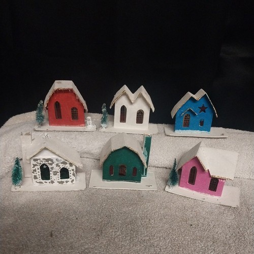 Vintage putz cardboard - 6,