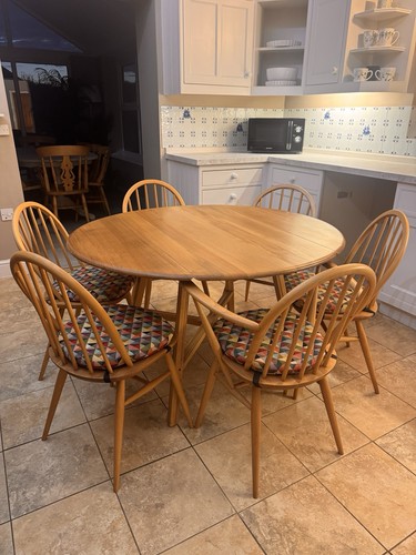 Vintage ercol elm extending - elm,