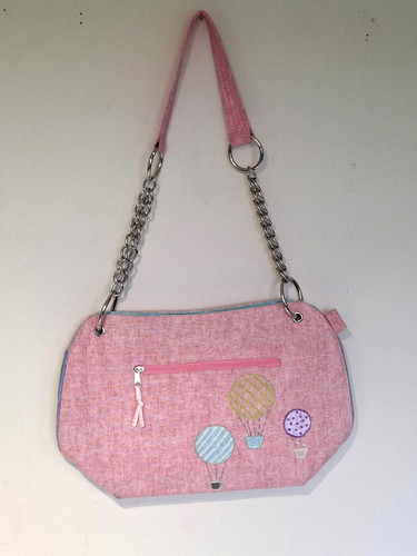 Earth squared linen - linen, handbag
