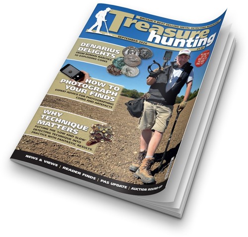 Treasure hunting magazine - hunting,
